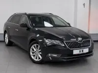 Used Skoda Superb SE Technology 120 HP (88 kW) 2018 Black Estate