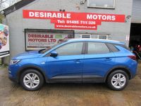 Gebraucht Vauxhall Grandland X 130 PS (95 kW) 2019 Blau SUV