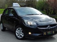 Used Vauxhall Corsa Design Edition 75 HP (55 kW) 2016 Black Hatchback