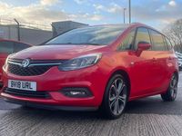 Used Vauxhall Zafira SRi 140 HP (102 kW) 2018 Red MPV
