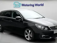 Used Peugeot 308 SW GT-line 131 HP (96 kW) 2019 Black Estate