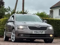 Used Skoda Superb Elegance 170 HP (125 kW) 2014 Mauve/purple Estate
