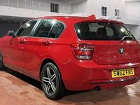 Used BMW 116 Sport Line 2012 Red Hatchback