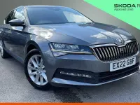 Used Skoda Superb SE Technology 110 HP (80 kW) 2022 Grey Hatchback
