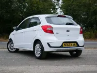 Used Ford Ka Plus Zetec 85 HP (62 kW) 2019 White Hatchback