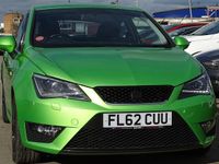 Usado Seat Ibiza FR 2012 Verde Citadino