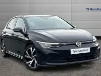 Used VW Golf VII R-line 150 HP (110 kW) 2021 Black Hatchback