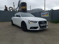 Used Audi A4 2013 White Sedan