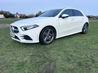 Used Mercedes A200 AMG line 150 HP (110 kW) 2019 White Hatchback