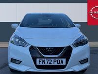 Used Nissan Micra Acenta 92 HP (67 kW) 2022 White Hatchback