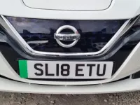 Used Nissan Leaf Acenta 110 kW (150 HP) 2018 White Hatchback