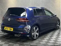 Used VW Golf VII R 2015 Blue Hatchback