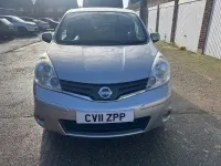 Używany Nissan Note N-TEC 88 KM (64 kW) 2011 Srebrny Minivan