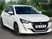 Used Peugeot 208 Allure 100 HP (73 kW) 2021 Bianca white Hatchback
