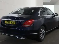 Usado Mercedes C200 2015 Azul Sedan