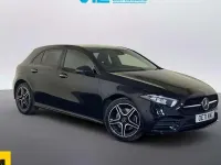 Used Mercedes A250 AMG Line Premium 218 HP (160 kW) 2022 Black Hatchback