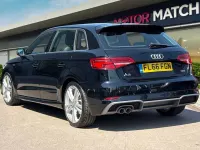 Used Audi A3 Sportback S-Line 150 HP (110 kW) 2016 Black Hatchback
