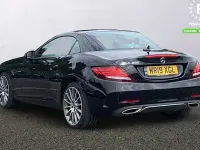 Used Mercedes SLC200 AMG line 184 HP (135 kW) 2018 Black Cabriolet