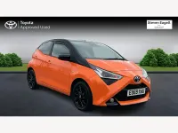 Used Toyota Aygo X-cite 72 HP (52 kW) 2019 Orange Hatchback
