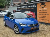 Used Vauxhall Corsa Elite 100 HP (73 kW) 2020 Blue Hatchback