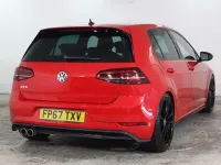Used VW Golf VII GTD 184 HP (135 kW) 2017 Red Hatchback