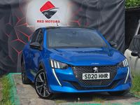 Usado Peugeot 208 GT-line 2020 Azul Citadino