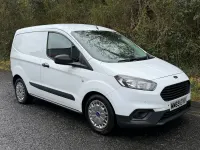 Used Ford Transit 100 HP (73 kW) 2020 White Van