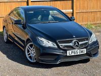 Used Mercedes E220 AMG line 2015 Black Coupe