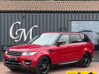 Used Land Rover Range Rover HSE 306 HP (225 kW) 2016 Red SUV