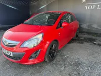 Used Vauxhall Corsa SRi 100 HP (73 kW) 2012 Red Hatchback