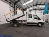 Used Ford Transit S 130 HP (95 kW) 2023 White Cabriolet