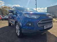 Usado Ford Ecosport Zetec 95 HP (69 kW) 2017 Azul SUV