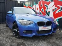 Used BMW 116 M Sport 116 HP (85 kW) 2013 Blue Hatchback