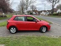 Used Skoda Fabia SE 110 HP (80 kW) 2015 Red Hatchback