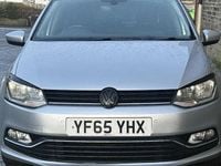 Used VW Polo SE 75 HP (55 kW) 2015 Silver Hatchback