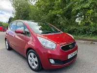 Second-hand Kia Venga 125 CP (91 kW) 2012 Roșu Hatchback