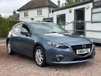 Used Mazda 3 120 HP (88 kW) 2014 Blue Hatchback