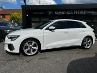 Used Audi A3 Sportback S-Line 150 HP (110 kW) 2020 White Hatchback