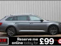Used Skoda Superb 214 HP (157 kW) 2022 Grey Estate