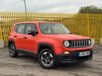 Used Jeep Renegade Sport 110 HP (80 kW) 2015 Orange SUV