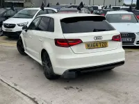 Used Audi A3 Sportback S-Line 2014 White Hatchback