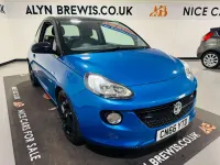 Used Vauxhall Adam 70 HP (51 kW) 2016 Blue Hatchback