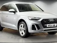 Used Audi Q5 S-Line 204 HP (150 kW) 2021 Floret silver SUV