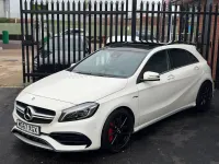 Second-hand Mercedes A45 AMG Premium 2017 Alb Hatchback