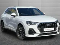 Used Audi Q3 S-Line 150 HP (110 kW) 2024 Arkona white SUV