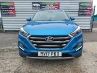 Used Hyundai Tucson Premium 2017 Blue SUV