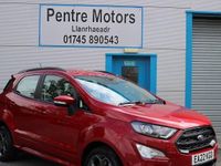 Used Ford Ecosport ST-Line 125 HP (91 kW) 2022 Red SUV