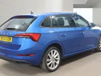 Used Skoda Scala SE L 115 HP (84 kW) 2020 Blue Hatchback