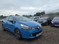 Used Renault Clio Dynamique 90 HP (66 kW) 2014 Blue Hatchback