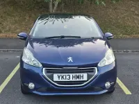 Used Peugeot 208 82 HP (60 kW) 2013 Blue Hatchback